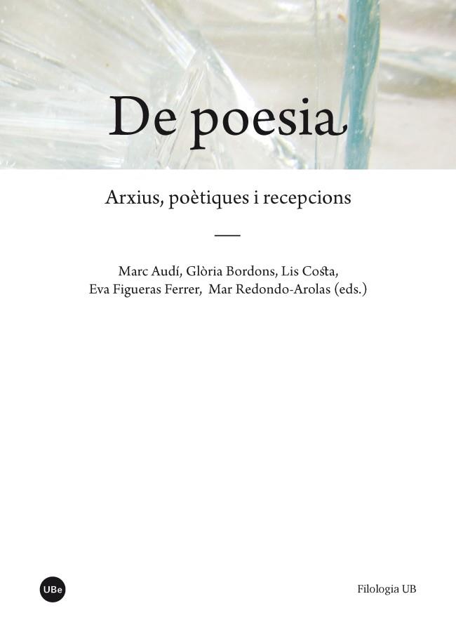 De poesia | 9788447541270 | AUDÍ, MARC