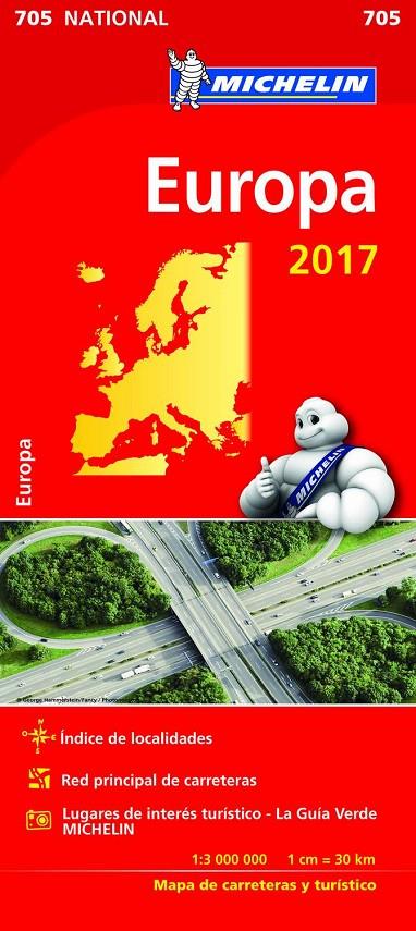 Mapa Europa 2017 | 9782067218277 | AA.VV