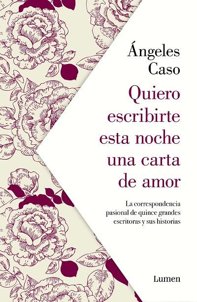 Quiero escribirte esta noche una carta de amor | 9788426407122 | Ángeles Caso