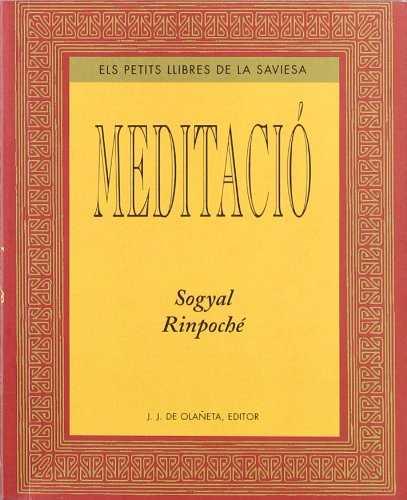 Meditació | 9788476516294 | Sogyal, Rimpoché