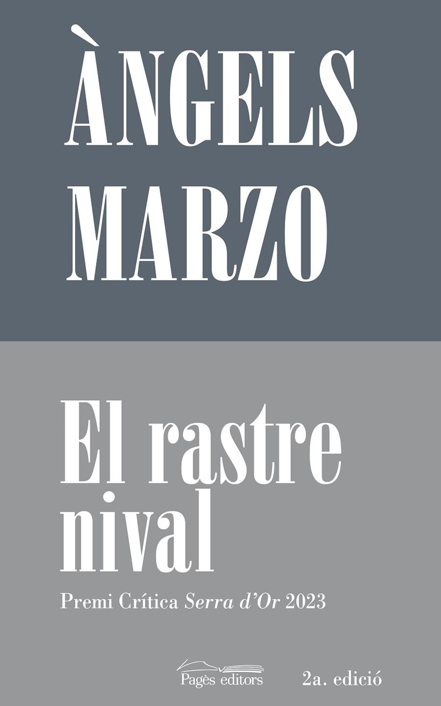 El rastre nival | 9788413033525 | Marzo Torres, Àngels