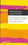 La intervención estratégica en los contextos educativos | 9788425423772 | Nardone, Giorgio / Fiorenza, Andrea