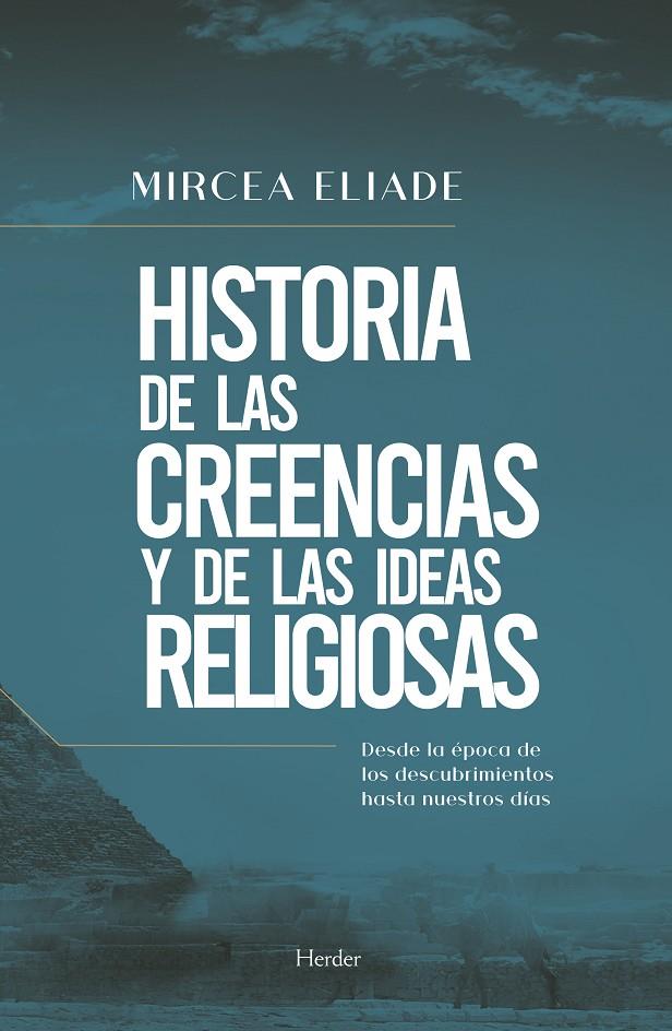 Historia de las creencias y de las ideas religiosas | 9788425443473 | Eliade, Mircea