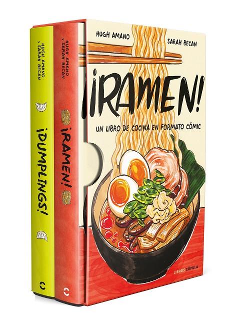 Estuche ¡Ramen! + ¡Dumplings! | 9788448039981 | Amano y Sarah Becan, Hugh