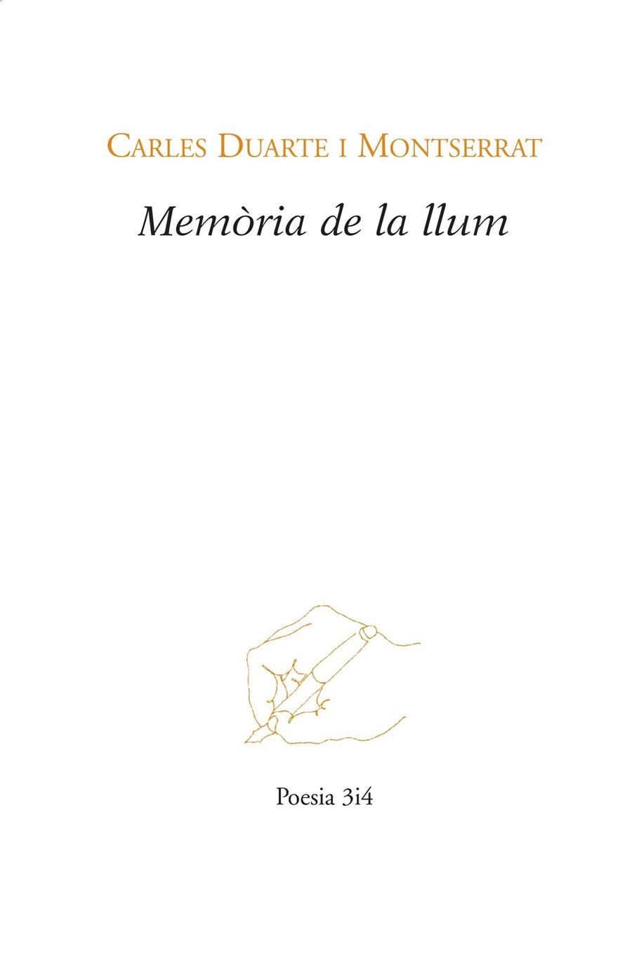 Memòria de la llum | 9788416789030 | Carles Duarte