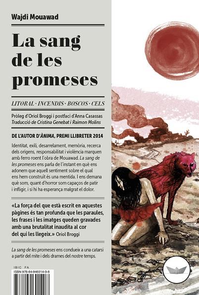 La sang de les promeses | 9788494601408 | Wajdi Mouwad