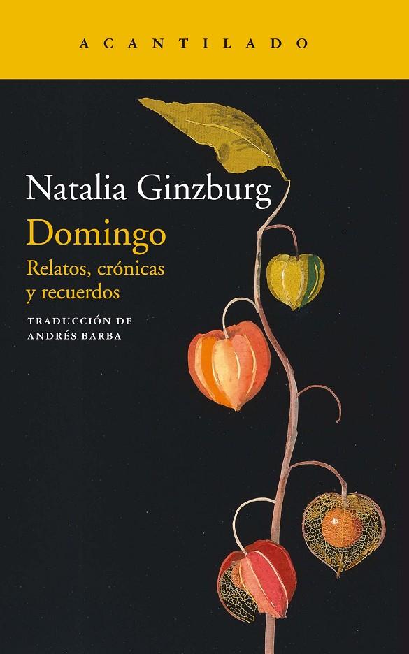 Domingo (Natalia Ginzburg) | 9788418370151 | Natalia Ginzburg