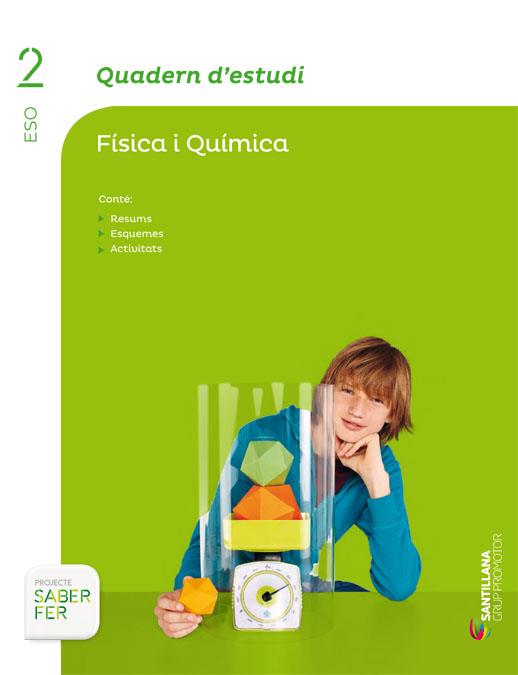 Quadern d estudi. Fïsica i química 2n ESO | 9788490476949