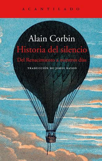 Historia del silencio. Del Renacimiento a nuestros días | 9788417346720 | Alain Corbin