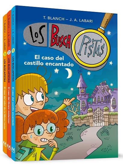 Pack Los BuscaPistas: El caso del castillo encantado|El caso del librero misteri | 9788418318610 | Blanch, Teresa / Labari, José Ángel