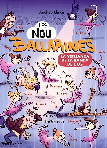 Les nou ballarines 2. La venjança de la banda de l’Os | 9788424674472 | LLINÀS, ANDREU