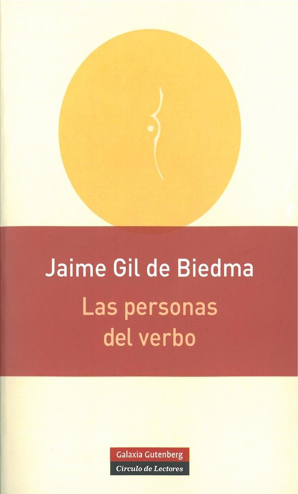 Las personas del verbo | 9788415472032 | Jaime Gil de Biedma