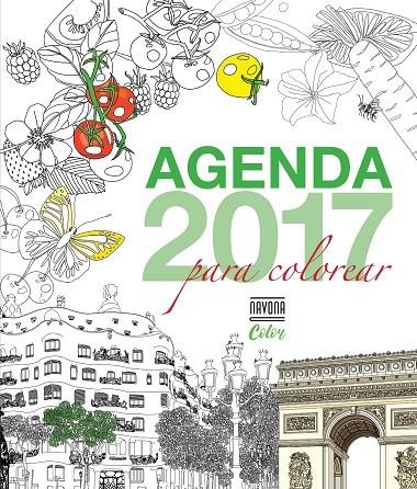 Agenda 2017 para colorear | 9788416259601 | Hébrard, Roger