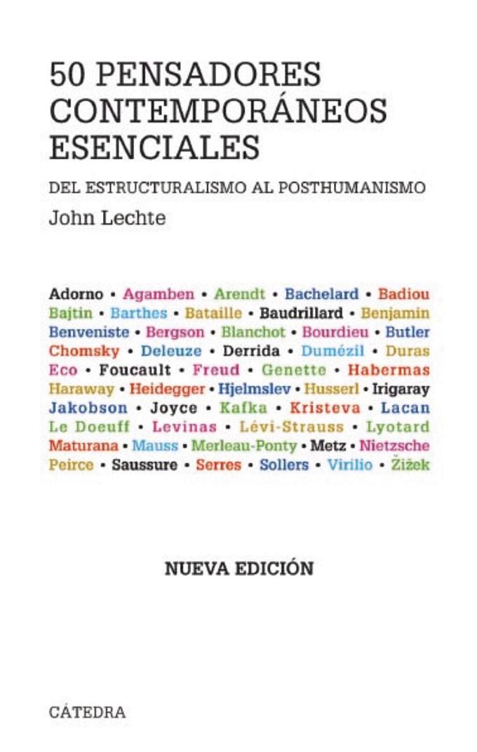 50 pensadores contemporáneos esenciales | 9788437626970 | vvaa