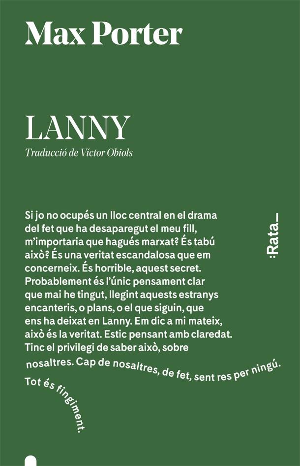 Lanny | 9788416738526 | Max Porter