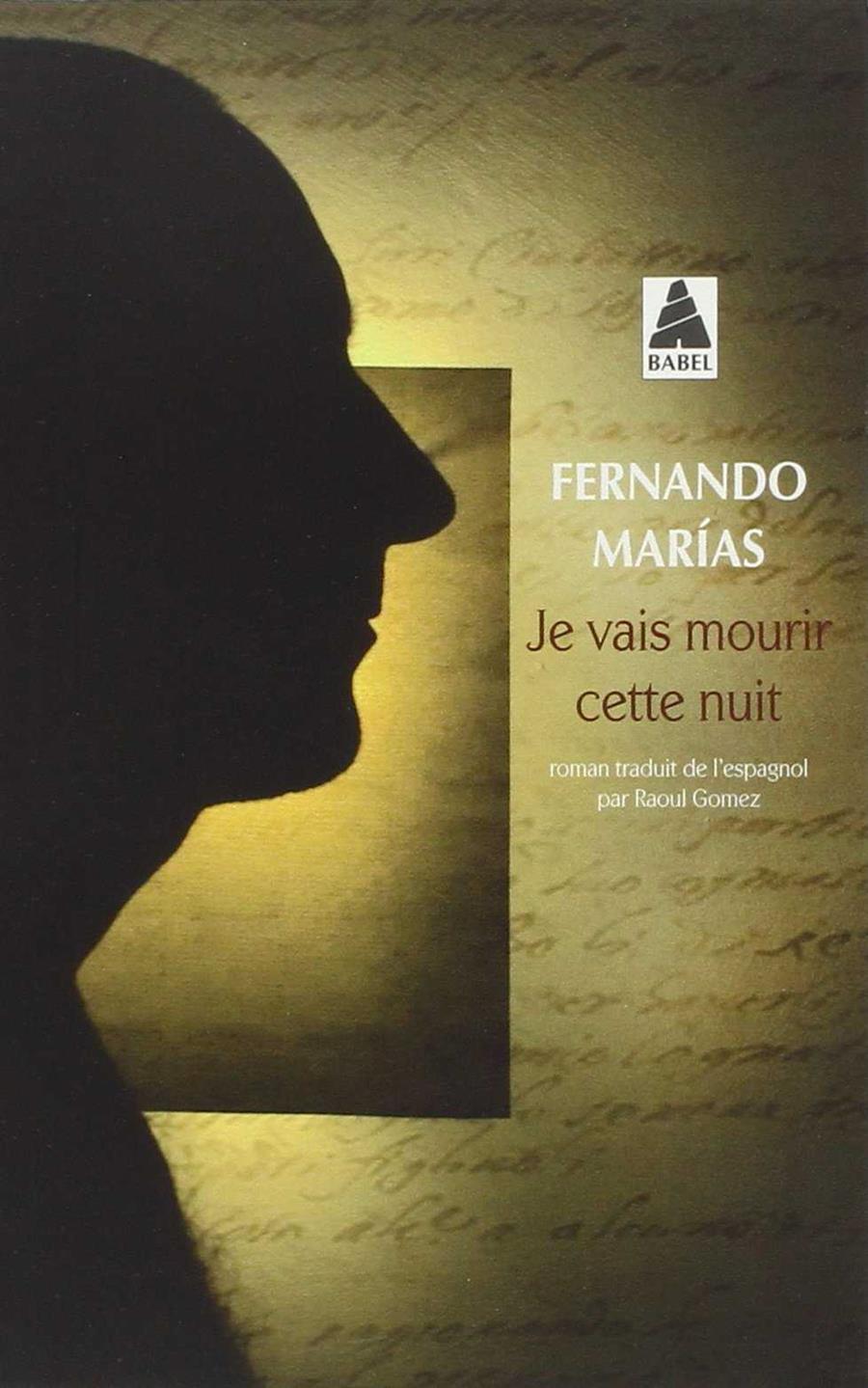 Je vais mourir cette niut | 9782330039455 | Fernando Marías