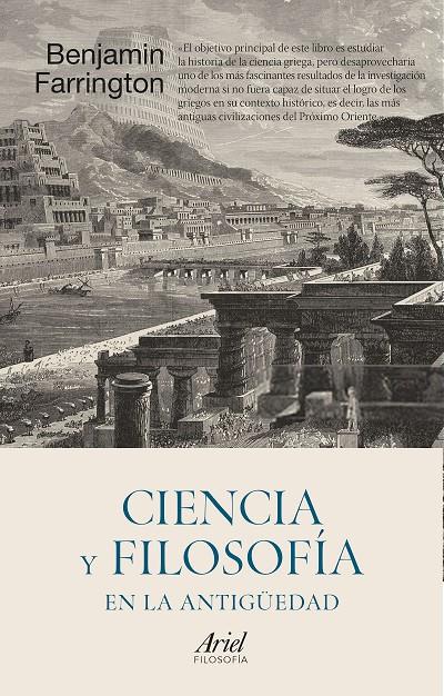 Ciencia y filosofía en la antiguedad | 9788434431591 | Benjamin Farrington