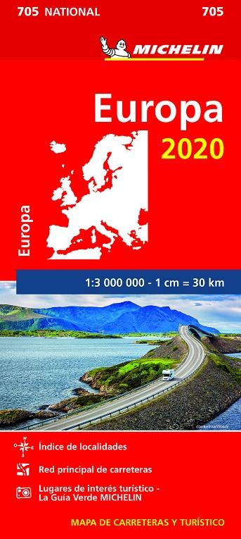 Mapa Europa 2020 | 9782067244009 | MICHELIN