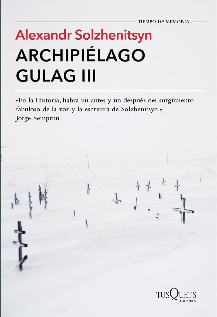 Archipiélago Gulag III | 9788490661826 | Alexandr Solzhenitsyn