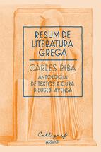 Resum de literatura llatina | 9788494299438 | Carles Riba