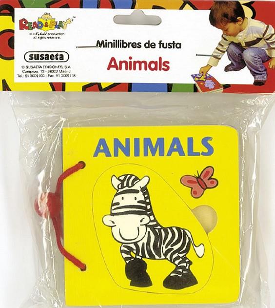 Animals (llibre de fusta) | 9788467707731 | Susaeta, Equipo