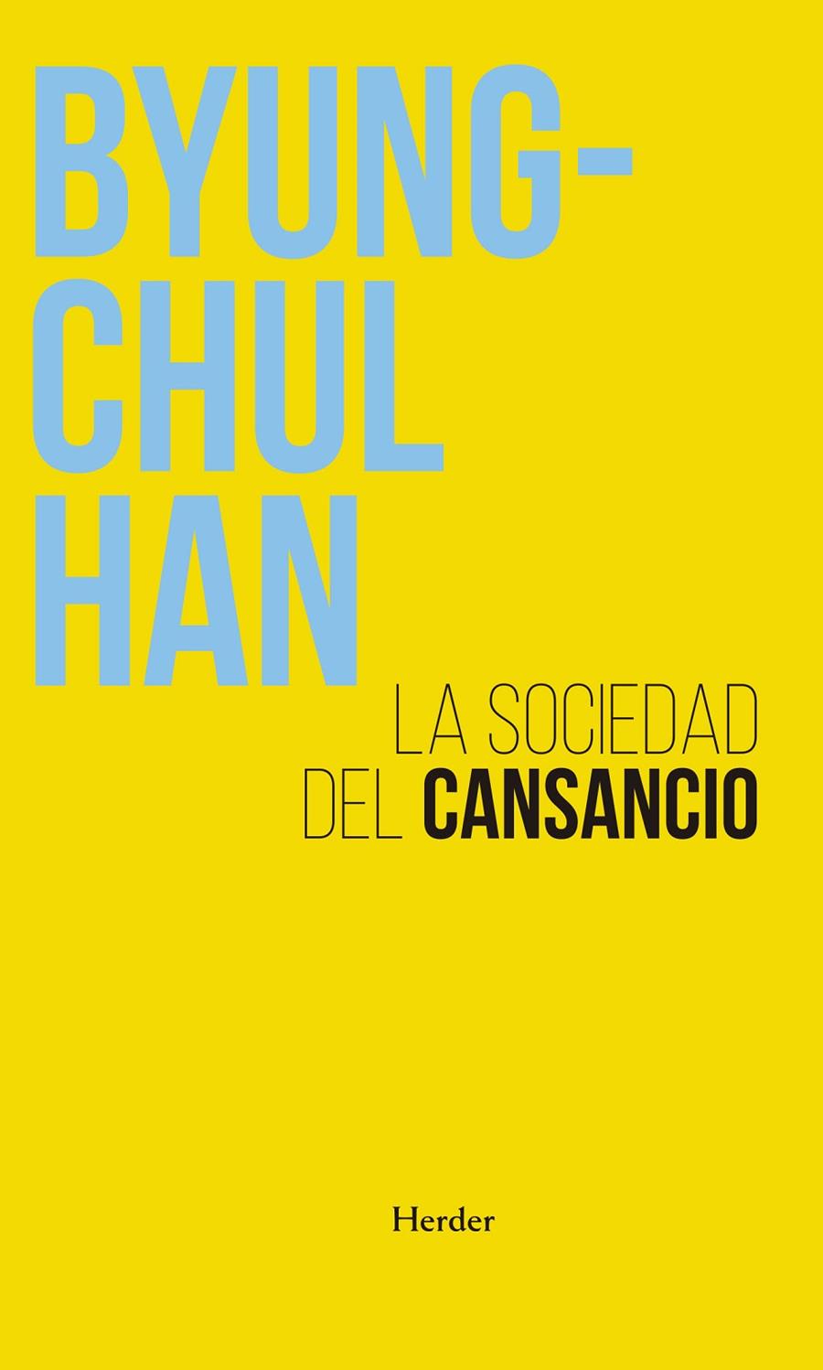 Sociedad del cansancio | 9788425448126 | Han, Byung-Chul