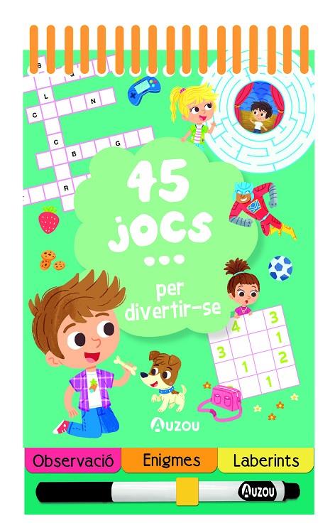 45 jocs per divertir-se | 9791039534024 | Potard, Céline/Tafuni, Gabriel