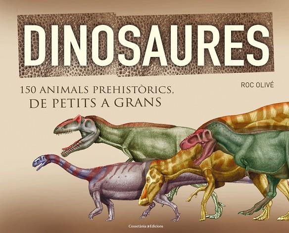 Dinosaures. De petits a grans | 9788490341841 | Olivé, Roc