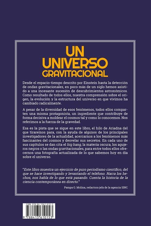 Un universo gravitacional | 9788413610153 | González Salomone, Mónica / Gómez Roldán, Ángel