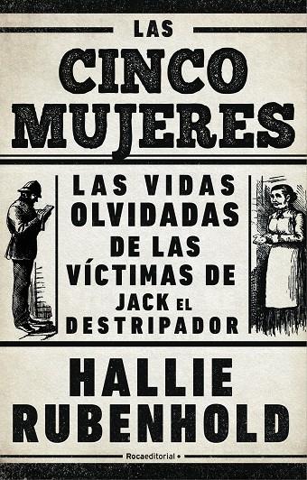 Las cinco mujeres | 9788418014949 | Hallie Rubenhold