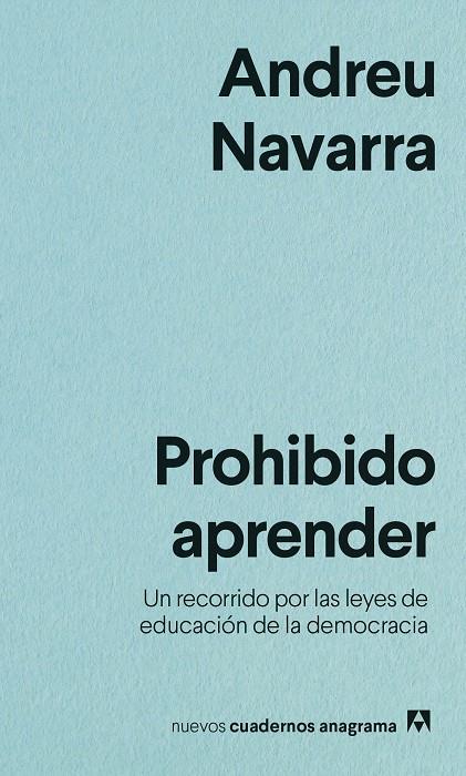 Prohibido aprender | 9788433916525 | Navarra, Andreu