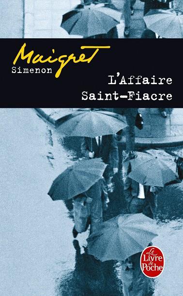 L affaire Saint-Fiacre | 9782253142935 | Simenon Maigret