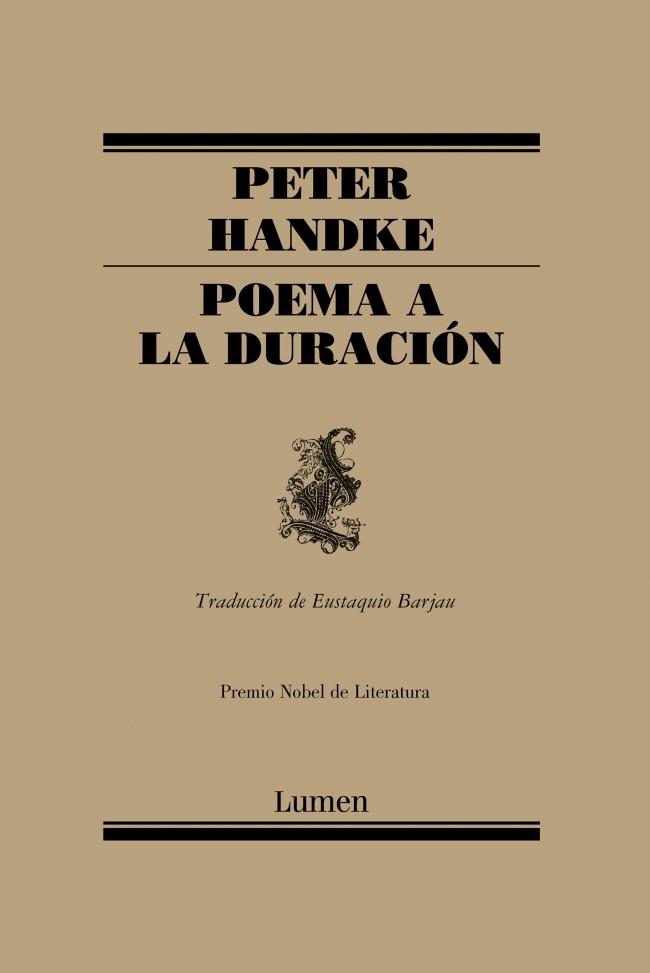 Poema a la duración | 9788426427717 | Handke, Peter