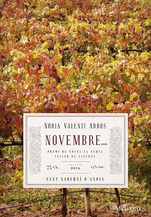 Novembre... | 9788494654176 | Núria Valentí Arbós