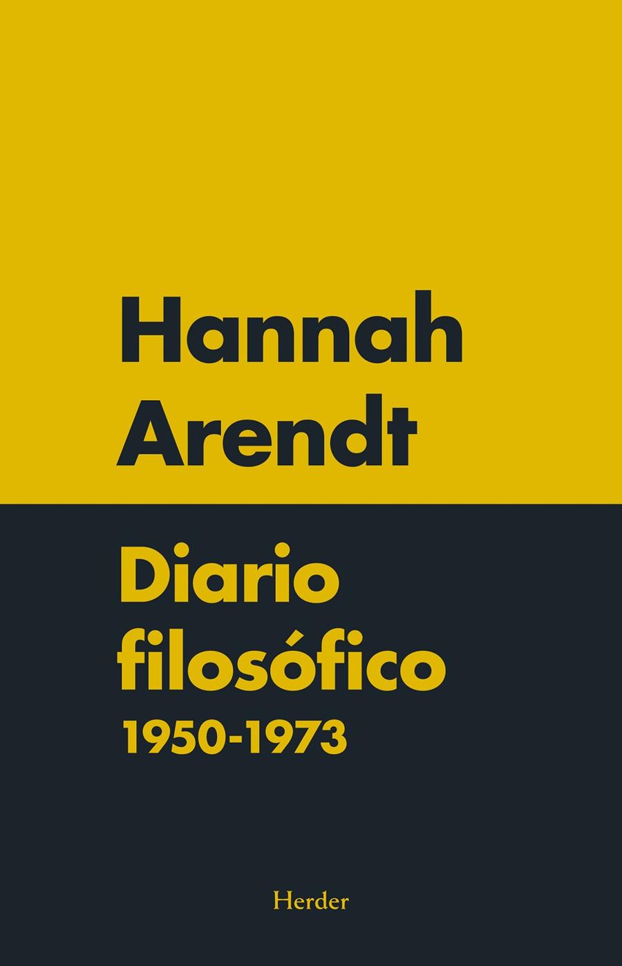 Diario filosófica 1950 - 1973 | 9788425440823 | Arendt, Hannah