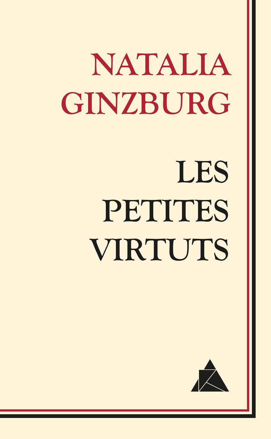 Les petites virtuts | 9788416222100 | Natalia Ginzburg