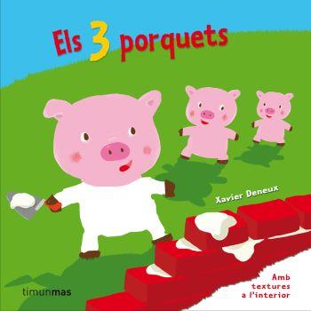 Els 3 porquets (textures) | 9788499320090 | Éditions Milan