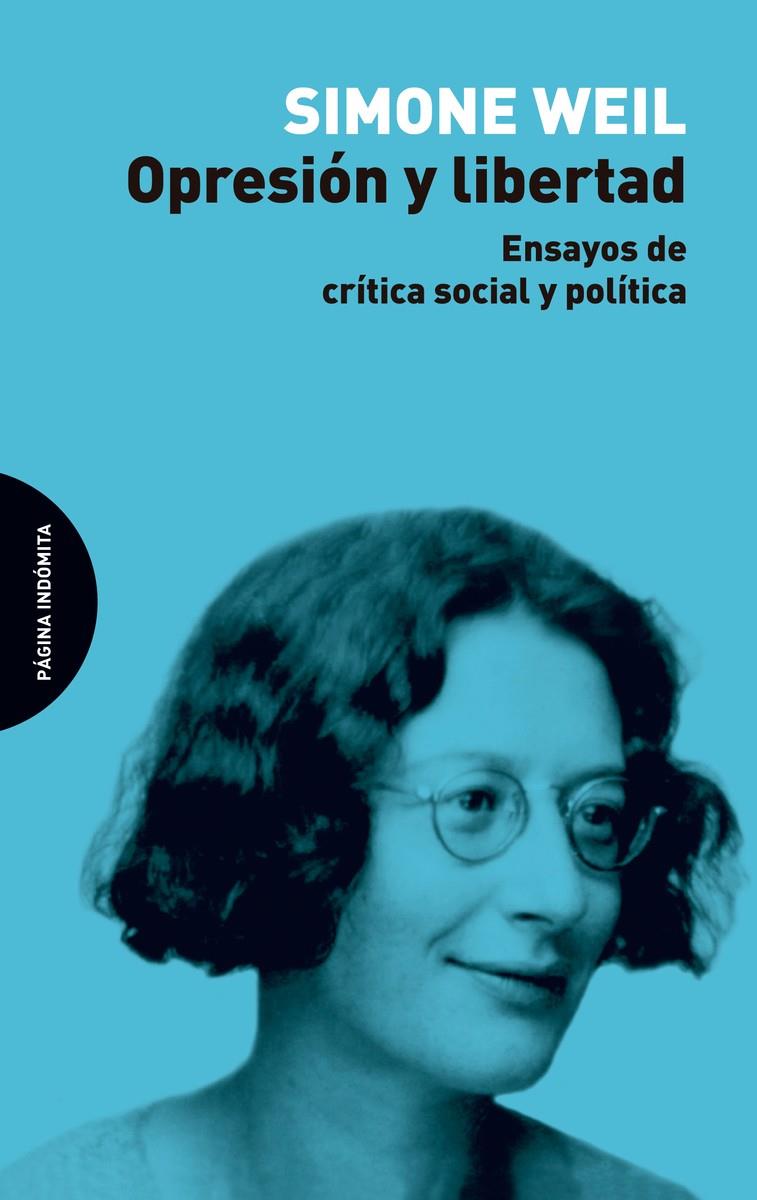 Opresión y libertad | 9788494999277 | Simone Weil