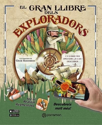 El gran llibre dels exploradors | 9788434210479 | Domingo, Carmen / Samaniego González, César