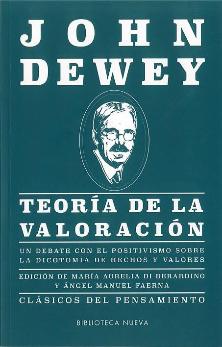 Teoría de la valoración | 9788417408664 | John Dewey