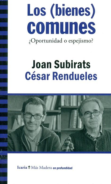 Los (bienes) comunes | 9788498887365 | Joan Subirats