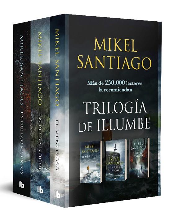 Trilogía de Illumbe (Pack con: El mentiroso | En plena noche | Entre los muertos | 9788413146508 | Santiago, Mikel