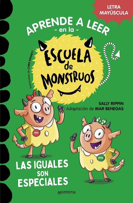 Aprender a leer en la Escuela de Monstruos 3 - Las iguales son especiales | 9788418594045 | Rippin, Sally