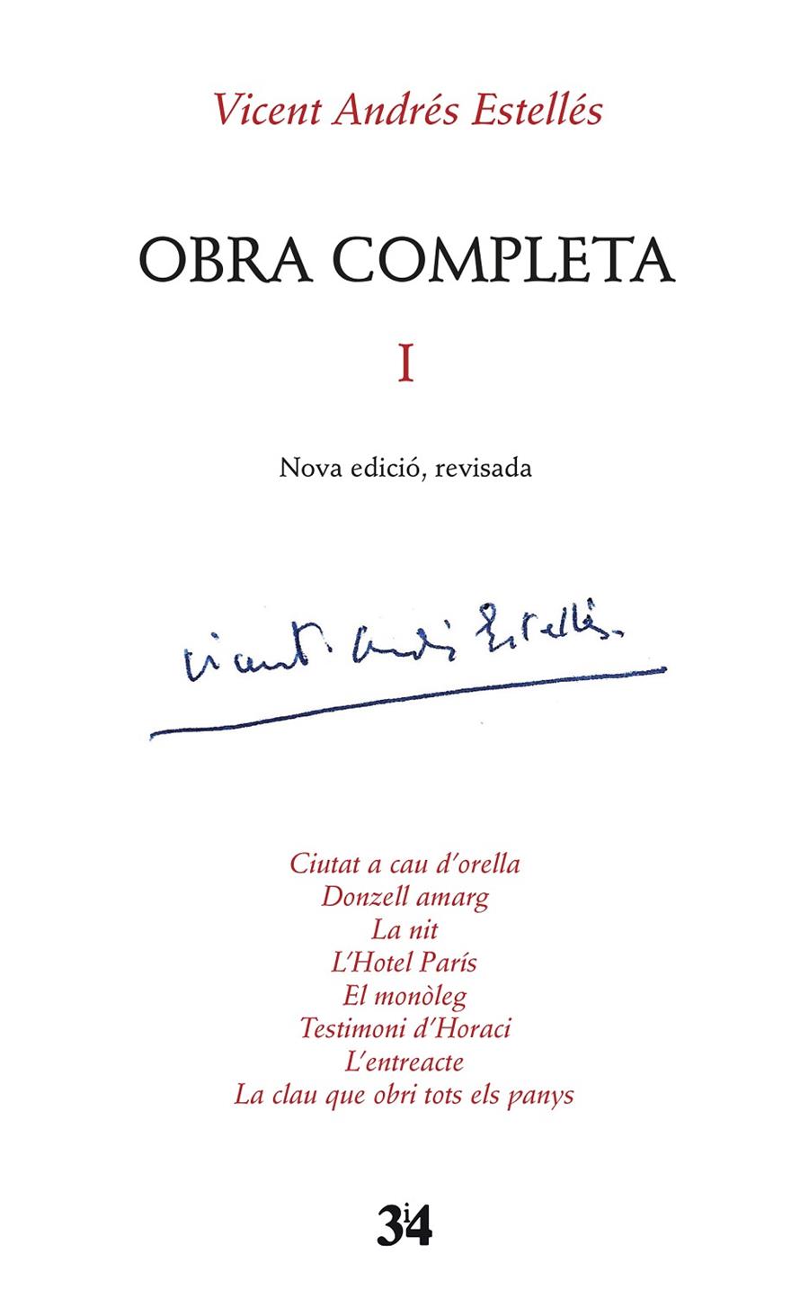 Obra completa I (Vicent Andrés Estellés) | 9788475029535 | Vicent Andrés Estallés