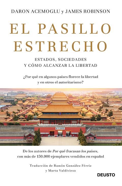 El pasillo estrecho | 9788423430819 | Acemoglu, Daron / Robinson, James A.