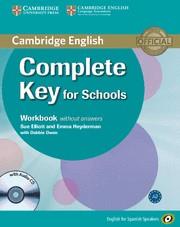 Complete key for school wb + key 1 | 9788483237090 | Elliott, Sue / Heyderman, Emma