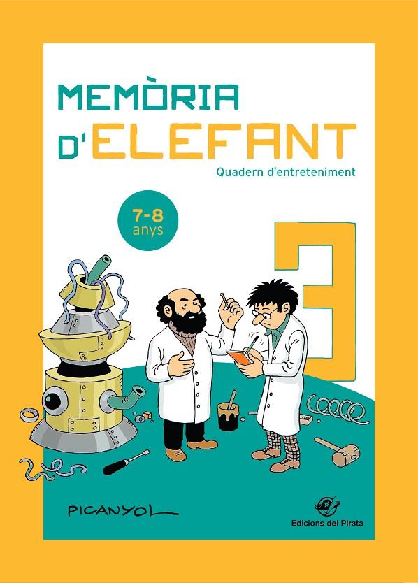 Mem`òria d elefant 3 7-8 anys | 9788417207205 | Martínez Picanyol, Josep Lluís