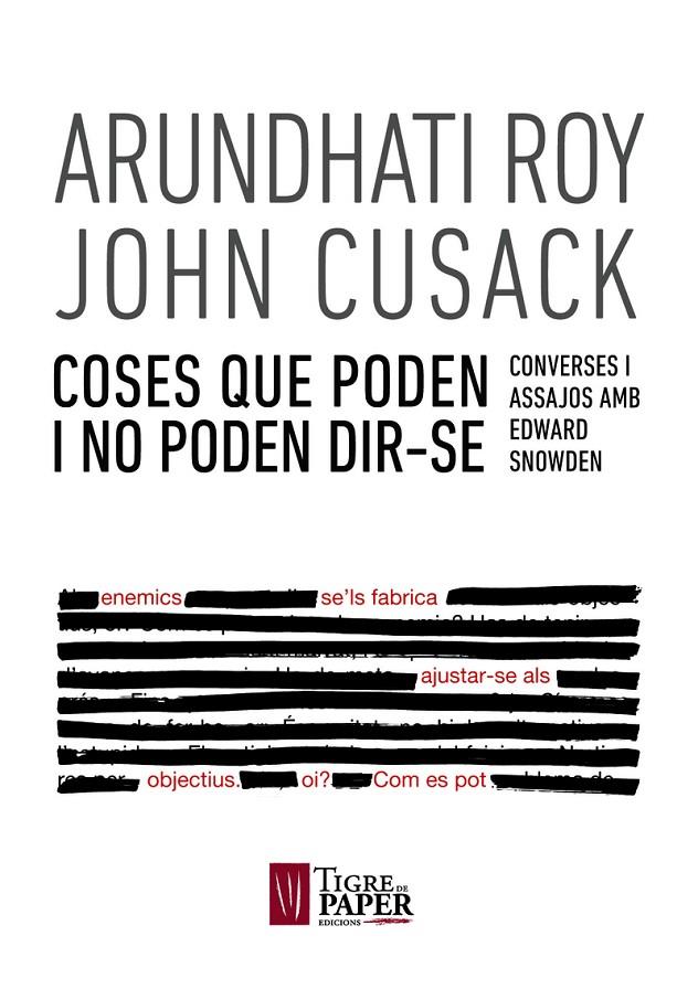 Coses que poden i no poden dir-se | 9788416855148 | Arundhati Roy, John Cusack