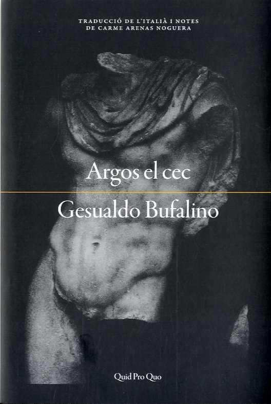 Argos el cec | 9788417410100 | Gesualdo Bufalino