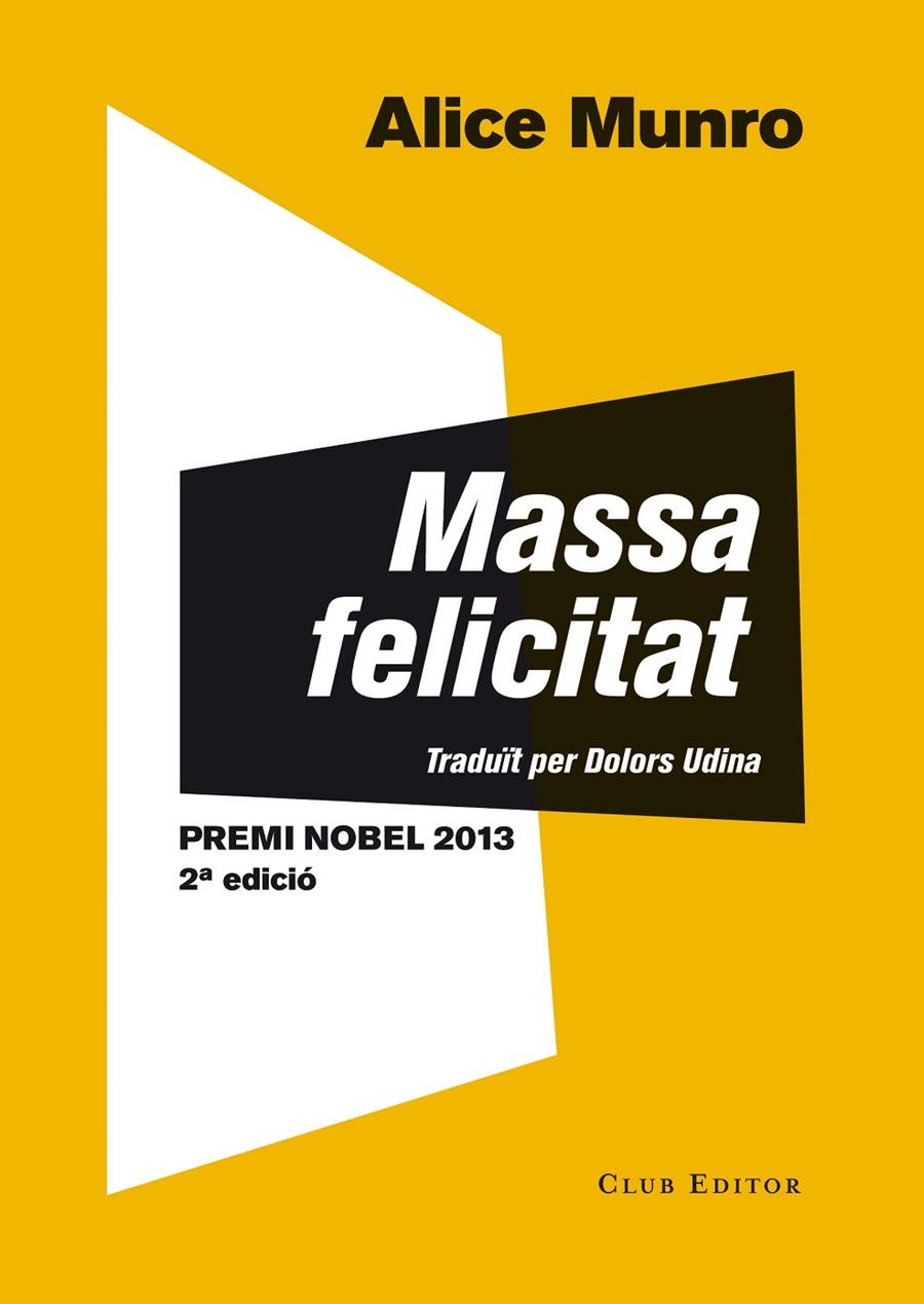 Massa felicitat | 9788473291507 | Munro, Alice